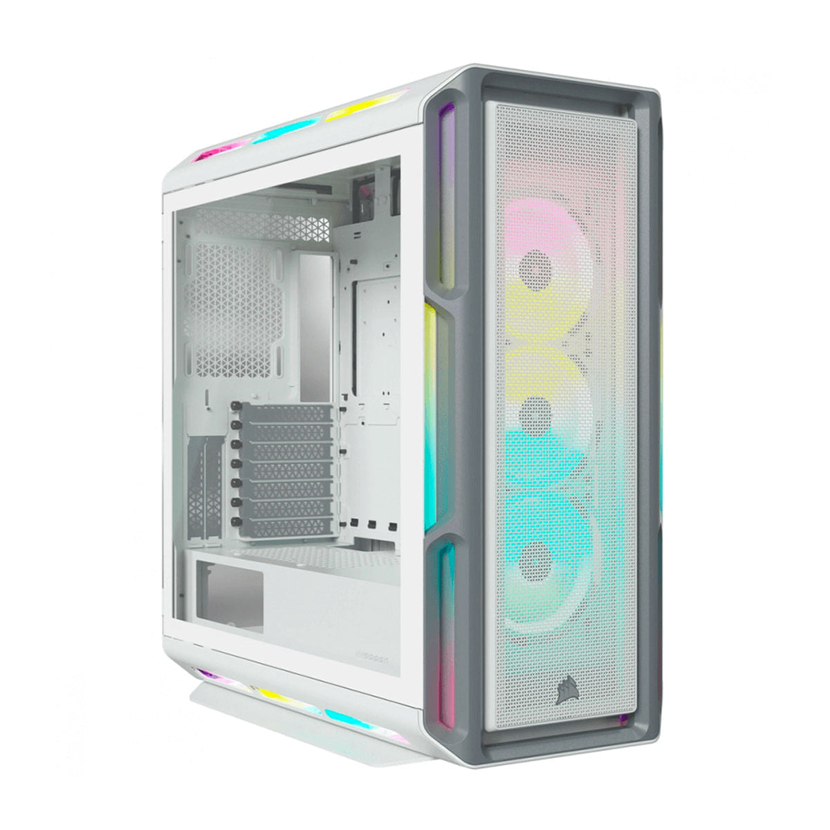 Corsair Gabinete ICUE 5000T ATX Mid Tower Cristal