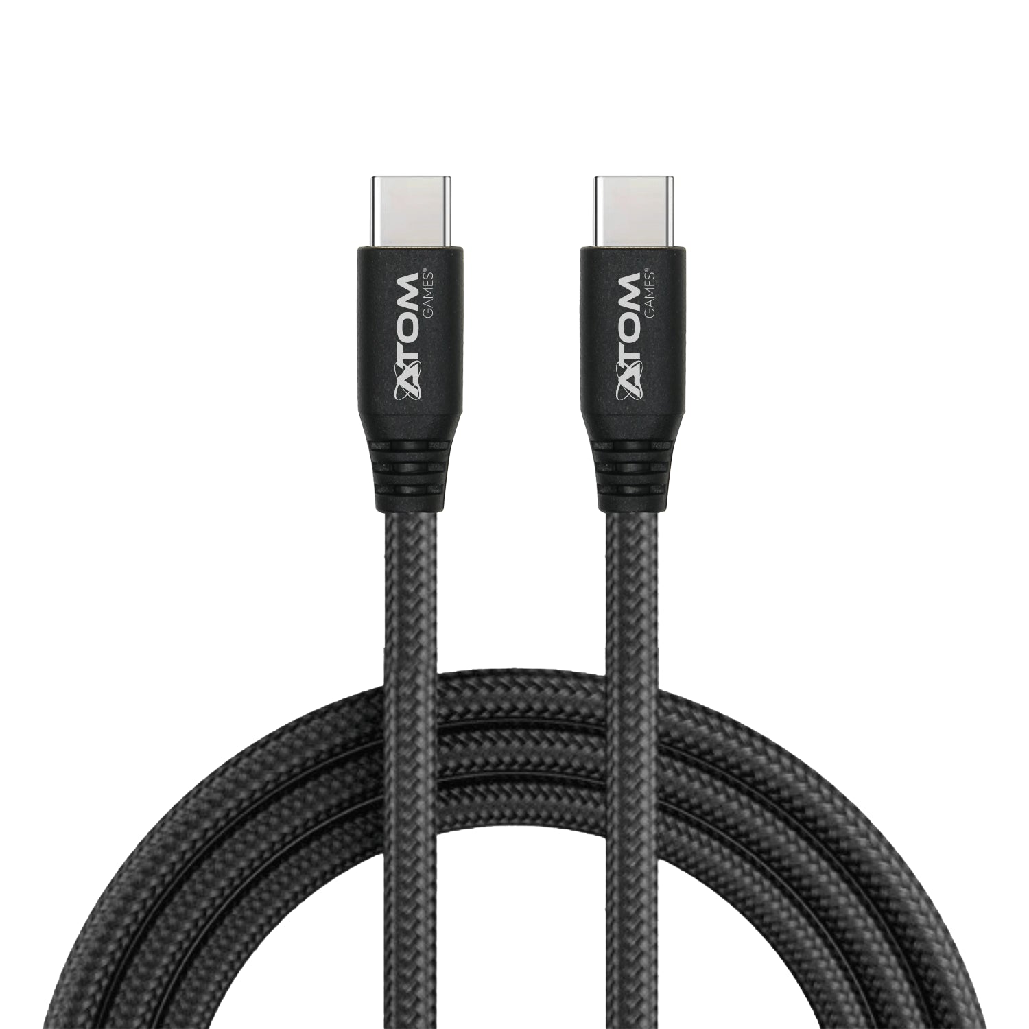Cargador Rápido 45W Tipo-C para Nintendo más Cable USB C De 2m Atom Games
