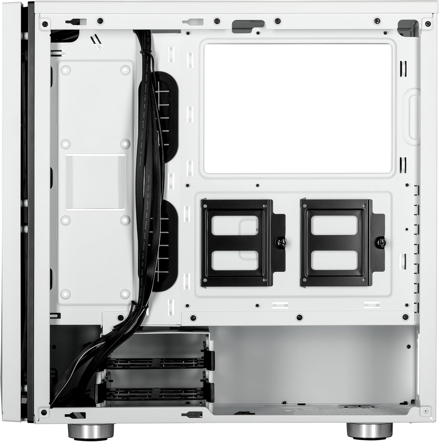 Gabinete Corsair Carbide Spec-06 Cristal Templado Mid Tower