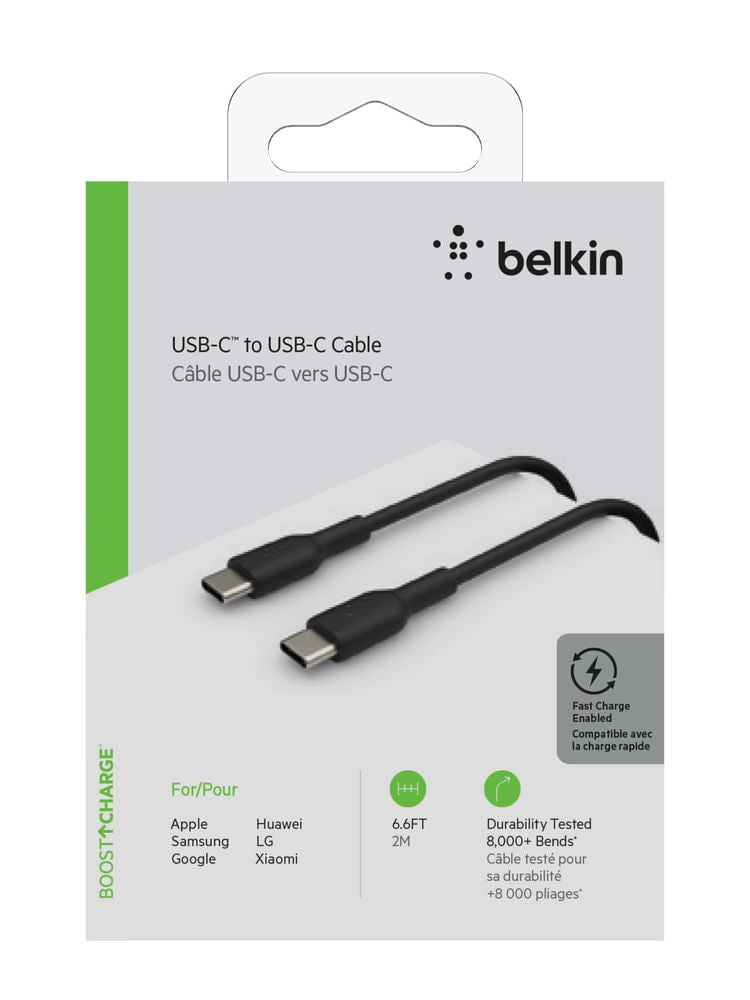 Cable tipo C de 2 Metros Belkin