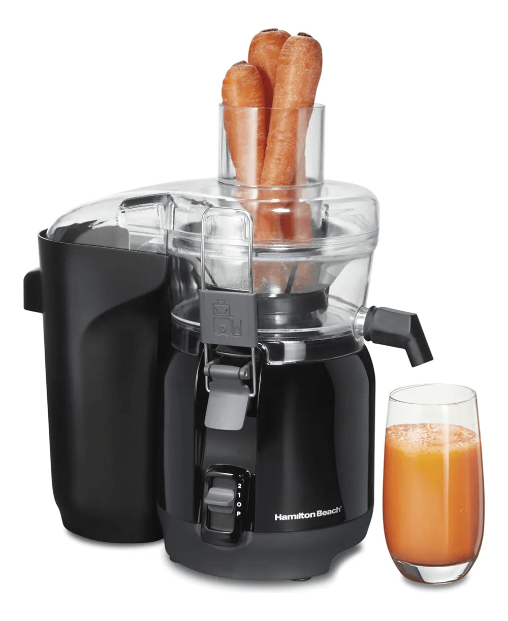 Hamilton Beach Exprimidor 2 en 1 67970 Big Mouth Negro