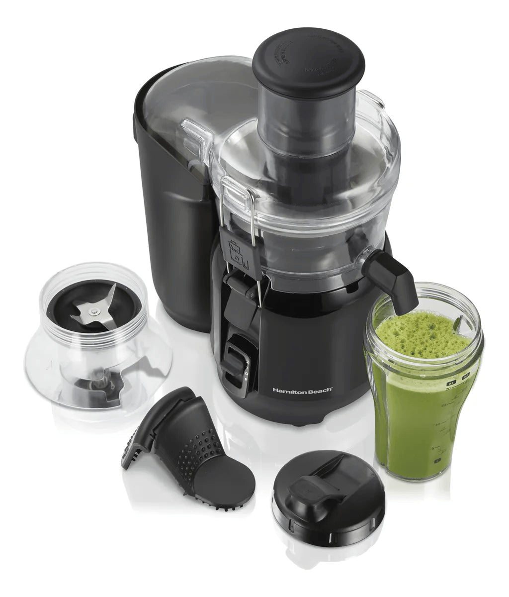 Hamilton Beach Exprimidor 2 en 1 67970 Big Mouth Negro
