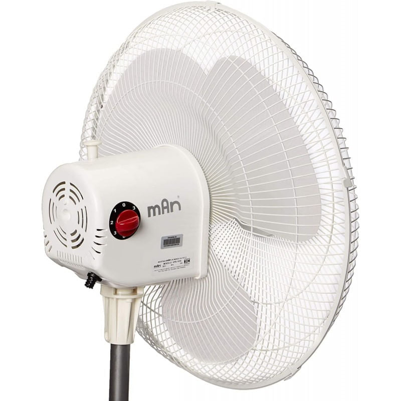 Ventilador de Pedestal Man VPB-1116 2 en 1 Blanco