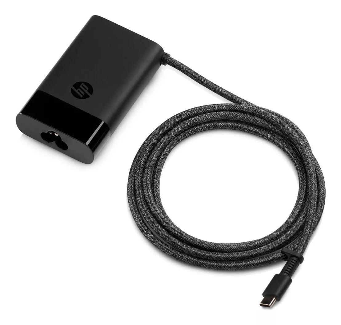 HP Cargador USB-C Negro 65W
