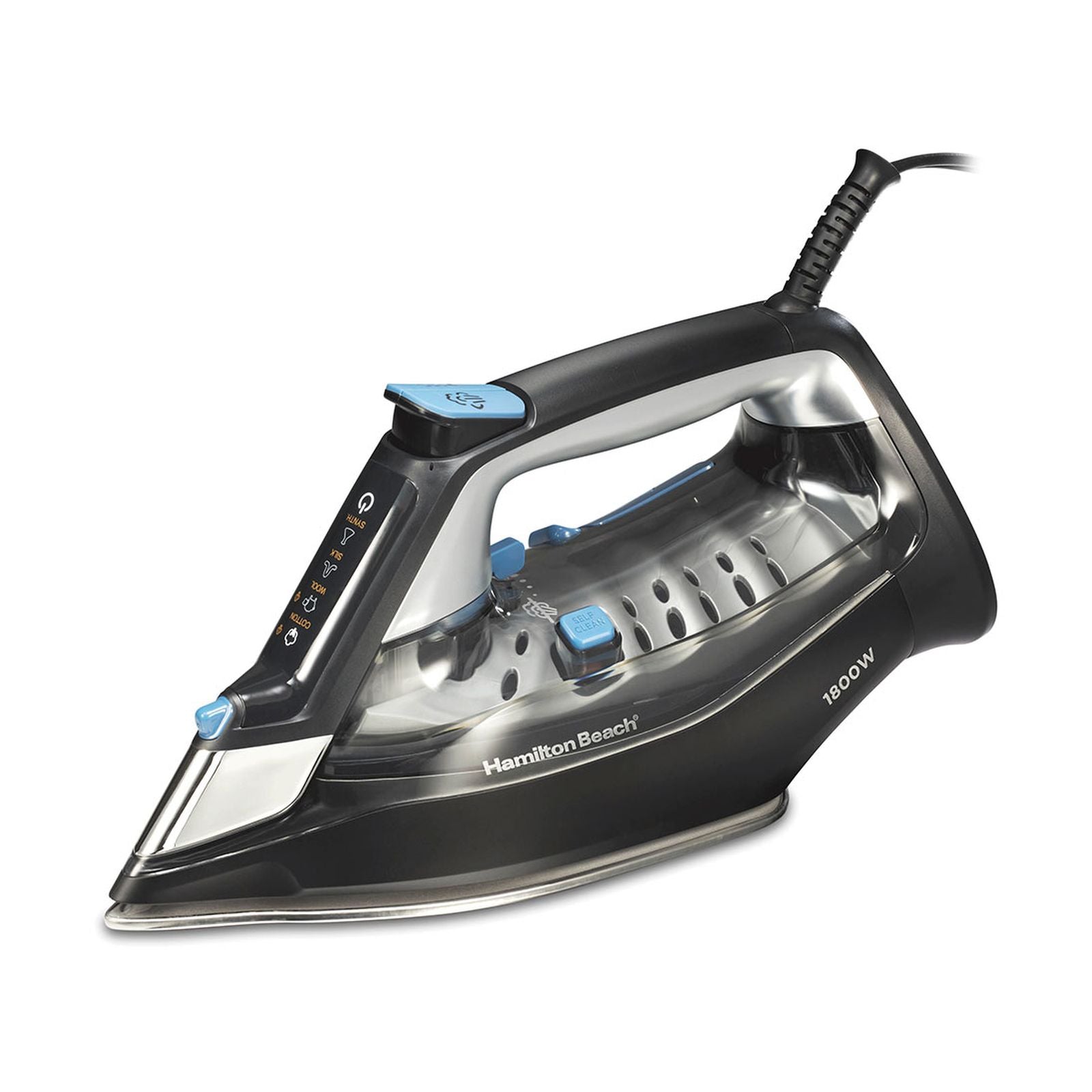 Hamilton Beach Plancha a Vapor FabricIQ 14950 Negro