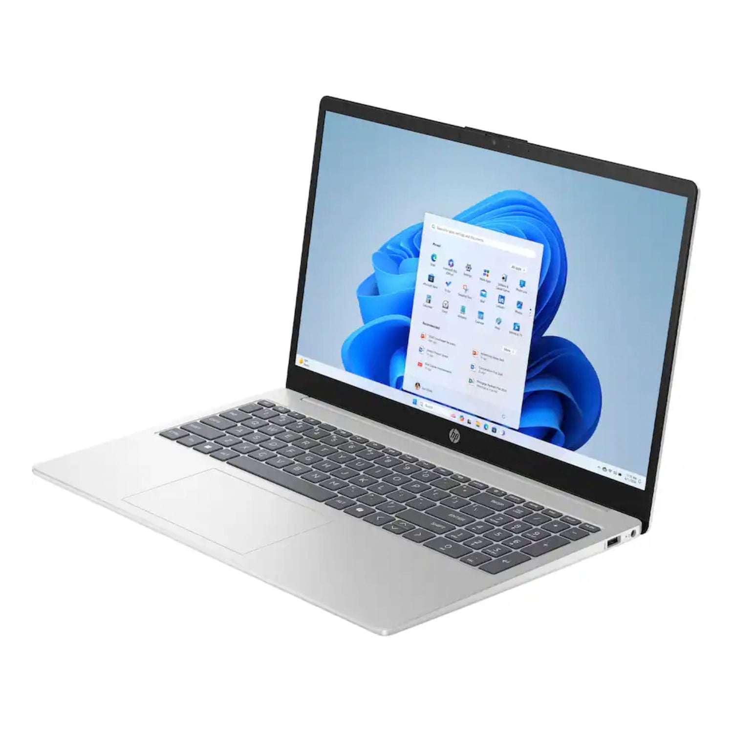 Laptop HP (15-FC0146DX) 15.6" FHD Touch Ryzen 5 8GB 512GB SS W11 Plata