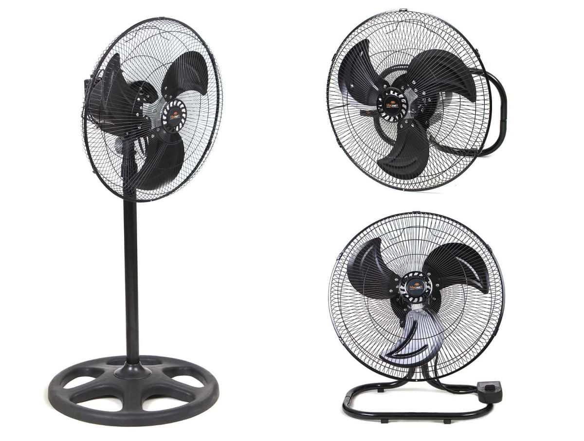 Ventiladores Magnetik FS4531 3 en 1 Negro