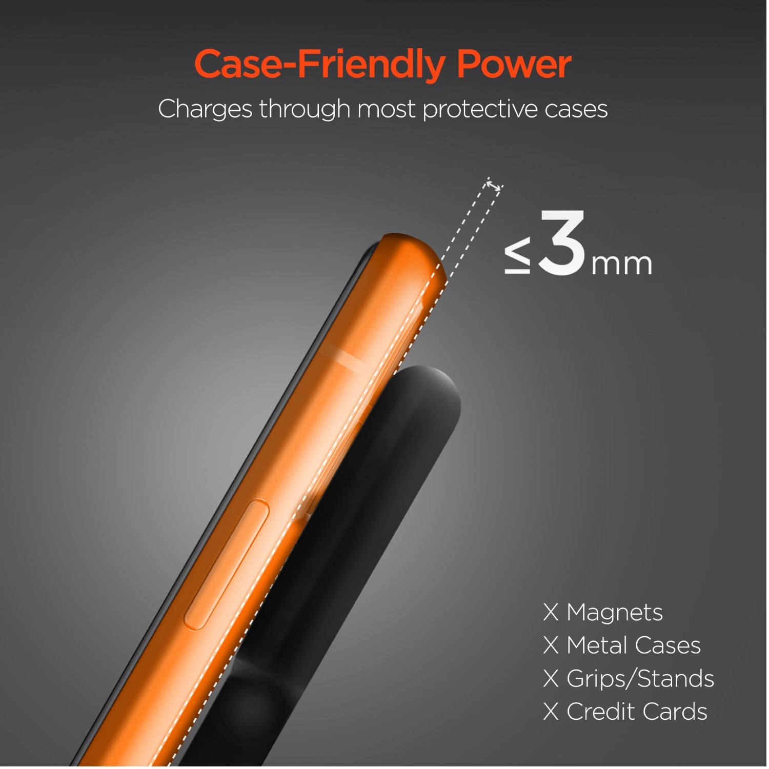 Cargador Base Inalámbrica 4 en 1 de 15W Hypergear