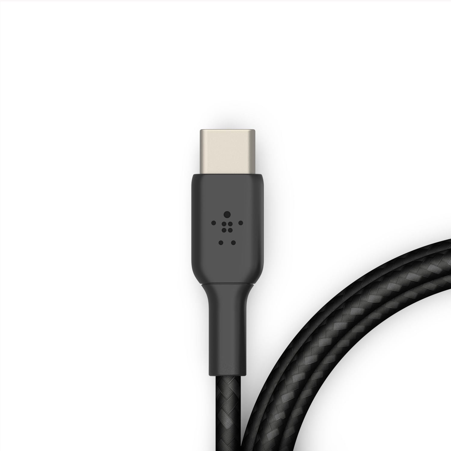 Belkin Cable Braided USB C a USB C Negro