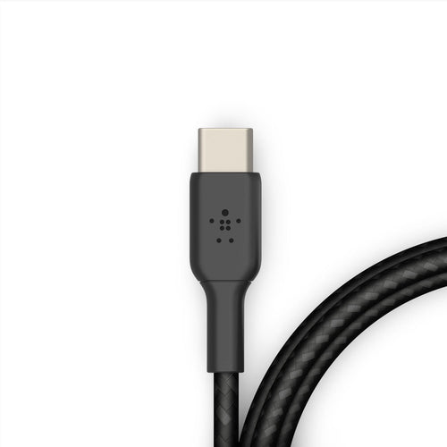 Belkin Cable Braided USB C a USB C Negro