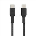 Belkin Cable Braided USB C a USB C Negro