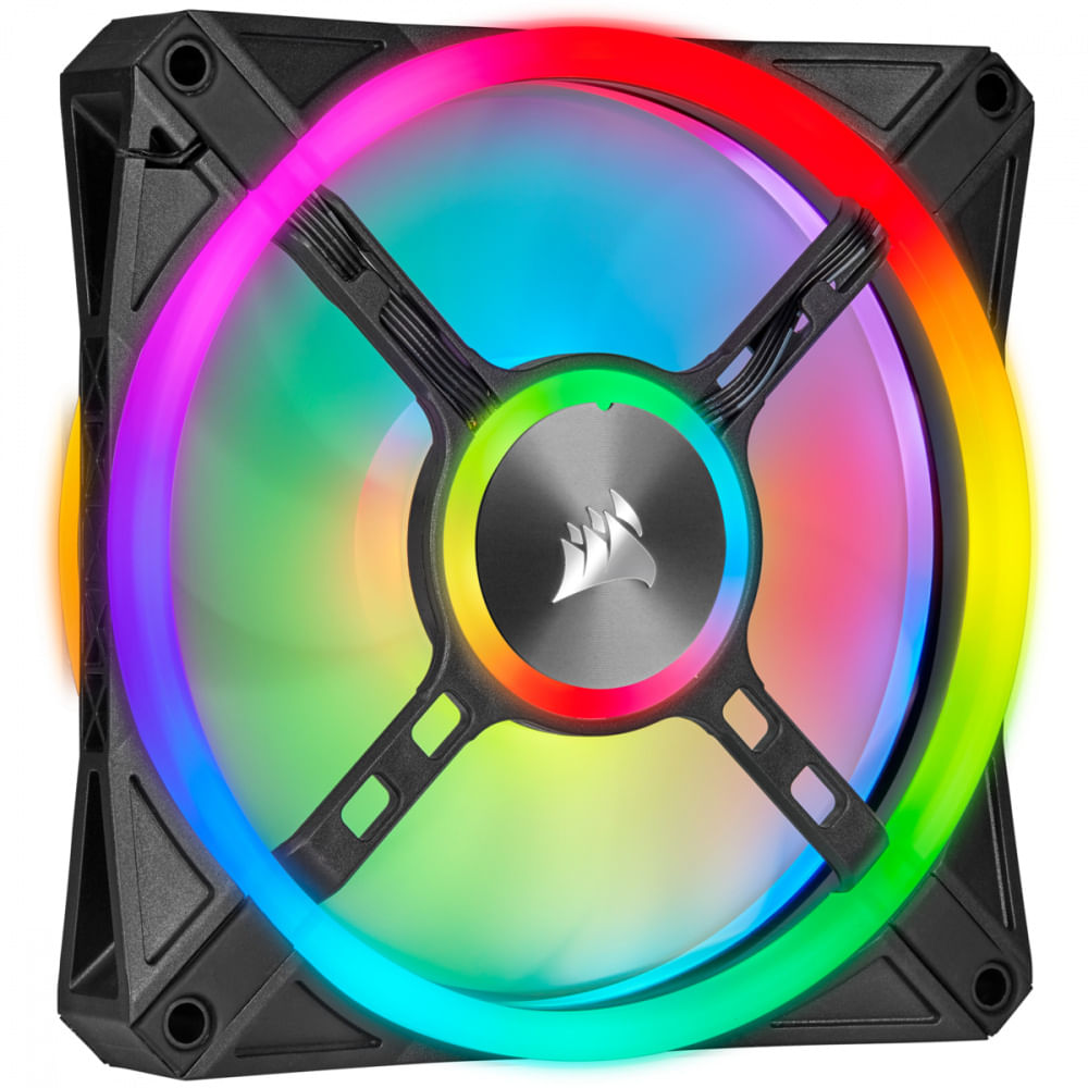 Ventilador Corsair iCue QL140 140mm RGB Negro