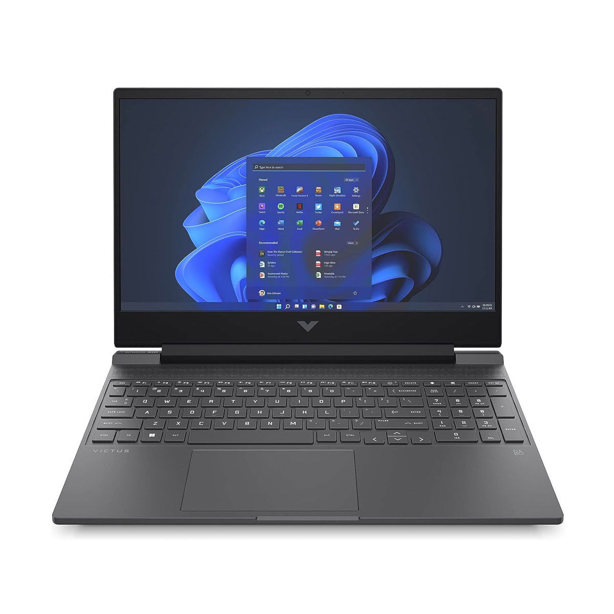 Laptop Gamer HP Victus 15-FB1013DX 15.6" Ryzen 5-7535HS 512GB 8GB RTX2050 W11H